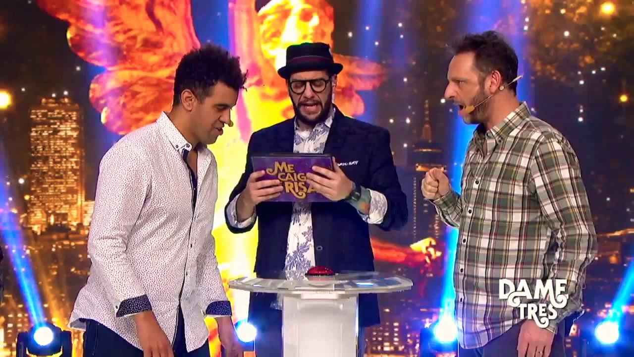 Dame tres! Con Itatí Cantoral en ¡Me Caigo De Risa! Uno de los últimos juegos que pudimos ver???