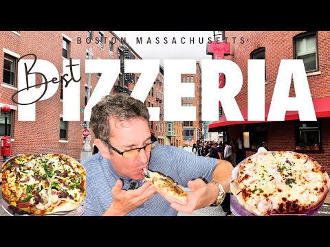 A melhor PIZZERIA que você deve experimentar em BOSTON Massachusetts
