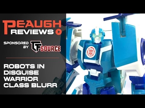 Video Review - Transformers: Robots in Disguise - Warrior Class BLURR