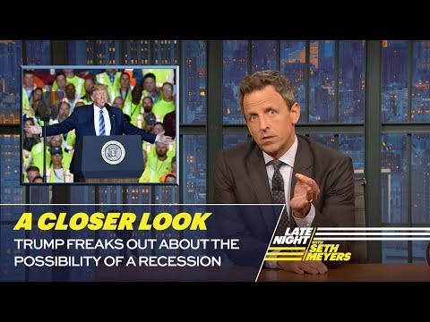 Trump Freaks Out About the Possibility of A Recession: A Closer Look