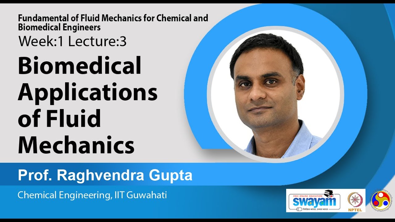 Lec 3 : Biomedical Applications of Fluid Mechanics
