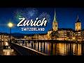 Zurich At Night 4K Walking Tour Beautiful Switzerland Night Walk 2026