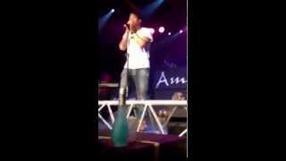 Mack Wilds performing "Don't Turn Me Down"