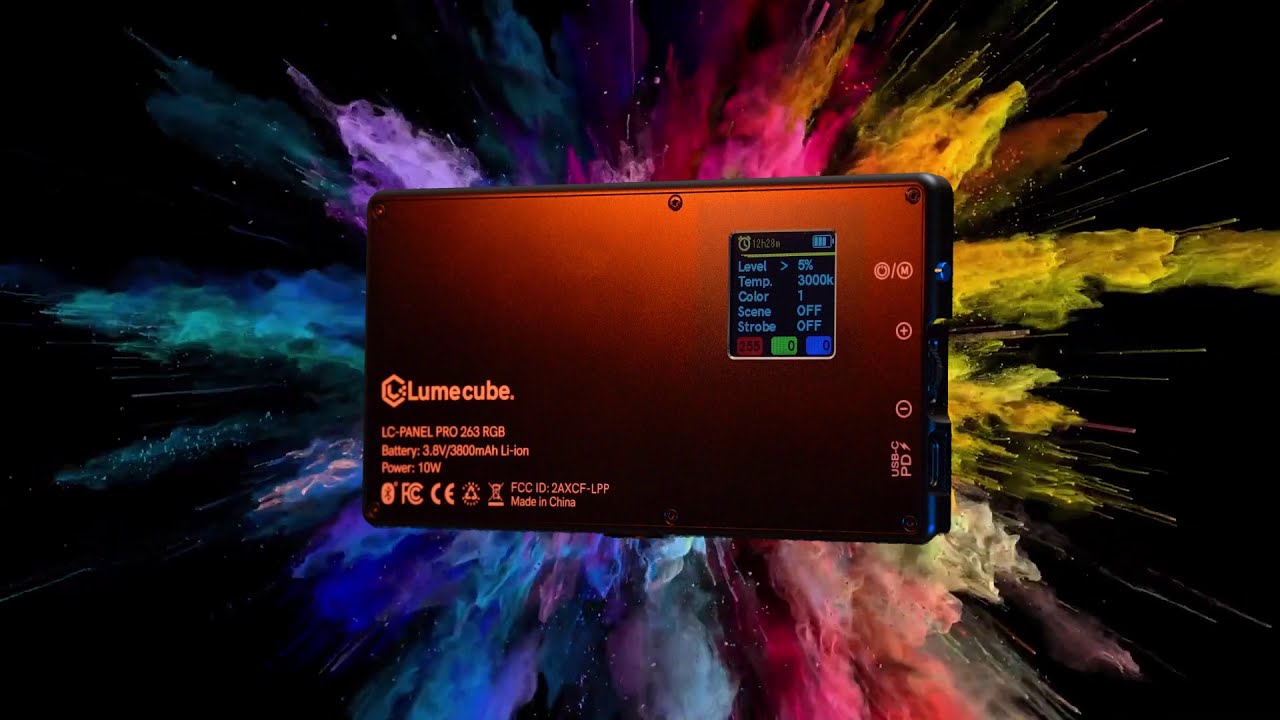 LUME CUBE Videoleuchte RGB Panel Pro