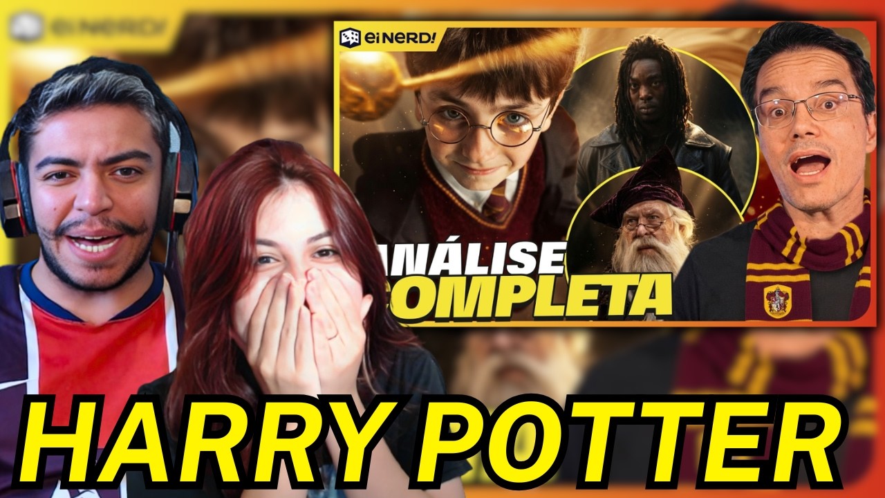 REBOOT DE HARRY POTTER - ANÁLISE DO TRAILER | REACT