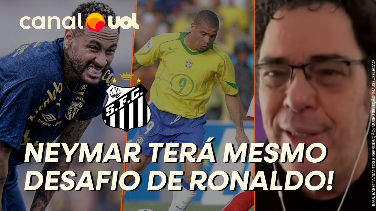 NEYMAR TERÁ MESMO DESAFIO DE RONALDO FENÔMENO, VAI ALÉM DO CAMPO! COMPARA CASAGRANDE