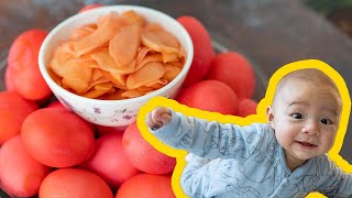 👶  Red Egg and Ginger Recipe (红鸡旦和酸羌) + 100 Day Celebration!