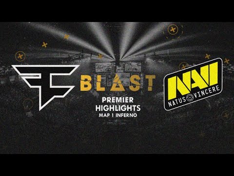 BLAST Premier 2021 Highlights - Navi vs. Faze Clan - Map 1 Inferno