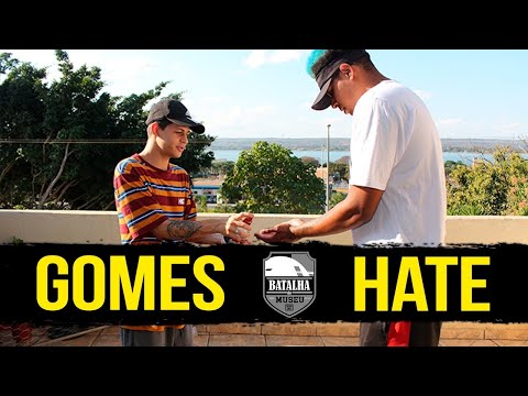 (TENTE NÃO RIR) Gomes x Hate - Batalha do Museu