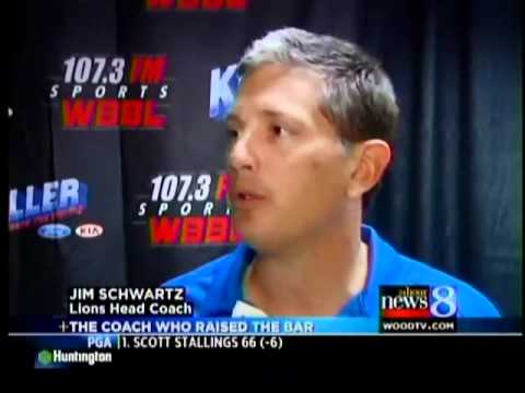 Lions coach Schwartz visits GR