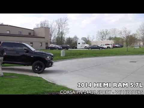 CORSA Exhaust 2014 RAM 5.7L