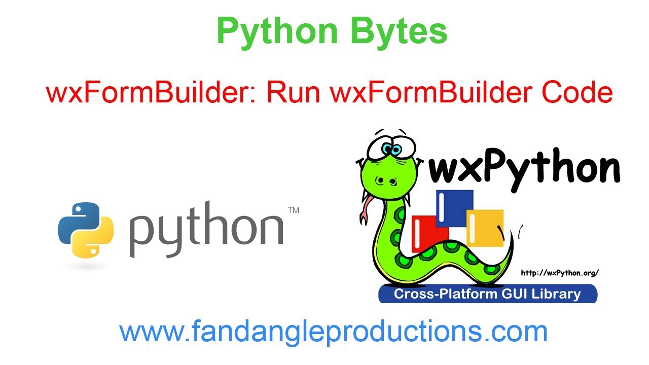 wxFormBuilder Run Code