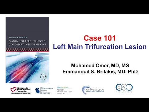 Case 101: PCI Manual - Left main trifurcation
