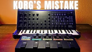 Korg's FAILED MODULAR SYNTH Pedalboard - PME 40x