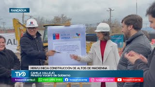 Minvu OHiggins inició la Construcción del Conjunto Habitacional Altos de Mackenna en Rancagua
