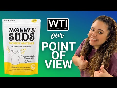 Molly's Suds Oxygen Whitener Bleach - WTI product video review