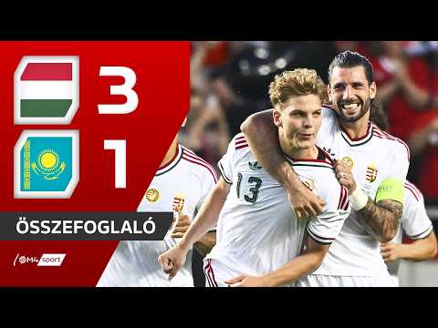 Felkészülési mérkőzés: Magyarország–Kazahsztán 3–1 | összefoglaló