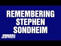 Remembering Stephen Sondheim | Category | JEOPARDY!