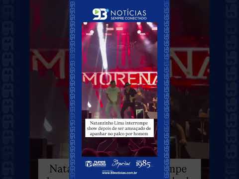 🎤🚨 TENSÃO EM SHOW: HOMEM AMEAÇA NATANZINHO E É CONTIDO PELA SEGURANÇA