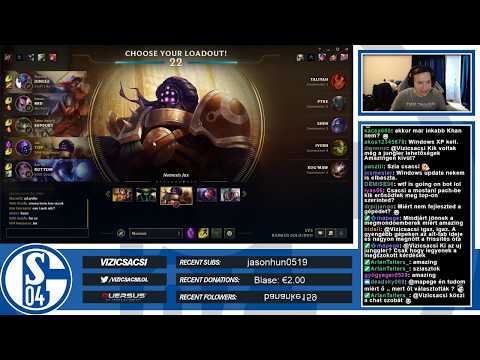 2018.06.03. - [HUN] S04 Vizicsacsi -  top lane, EUW challenger soloq!