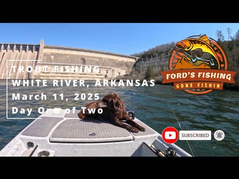 White River, Arkansas, Trout Fishing for Big Browns!