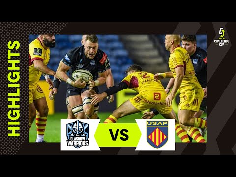 Highlights - Glasgow Warriors v USAP - Round 2 | EPCR Challenge Cup 2022/23