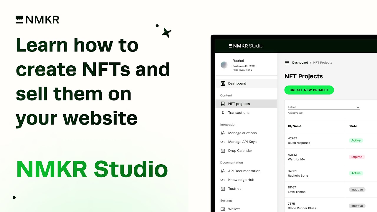 NMKR Studio demo video