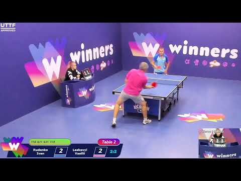 WINners CUP table 2  27.09 Rudenko Ivan -  Laskavyi Vasilii  20:30