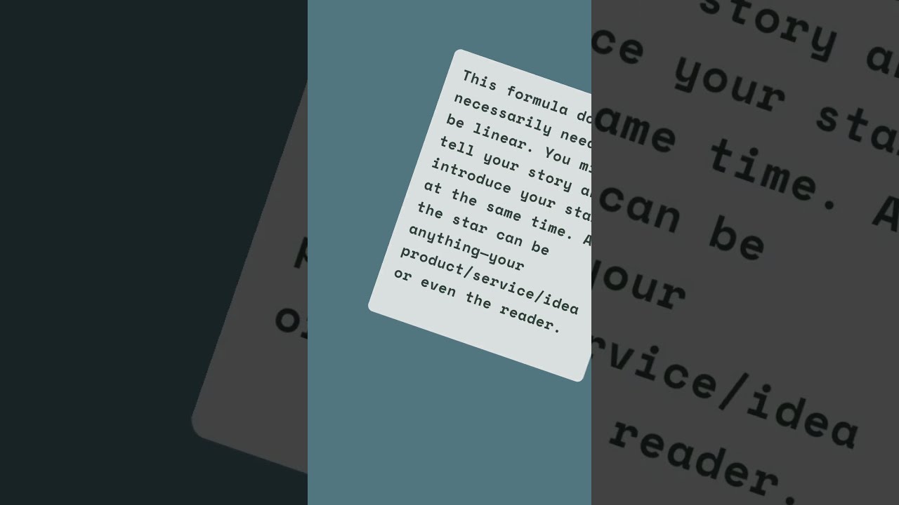 Formula15: Star – Story – Solution