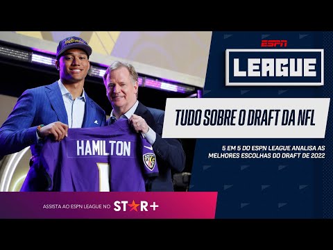 5 em 5 da NFL: Veja TUDO sobre quem se deu bem e quem se deu mal no Draft | ESPN League