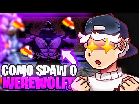 How to spawn the new werewolf boss and get lots of candy in the Halloween event at Blox Fruits!