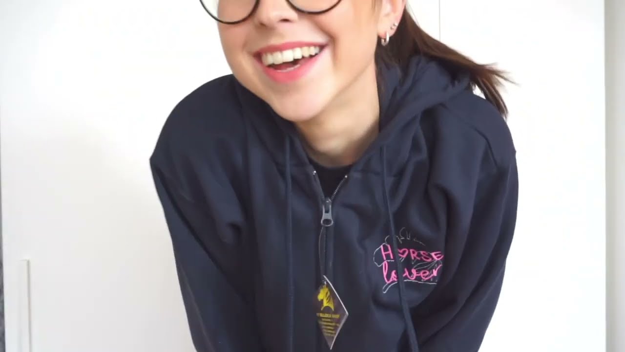 Felpa Equitazione Horse Lover con Zip / My Selleria
