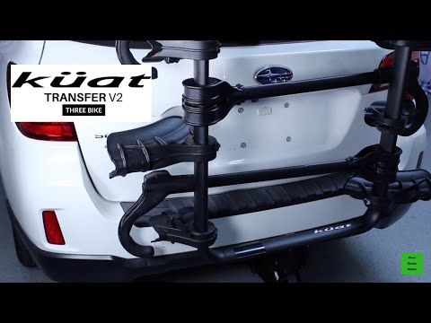 kuat racks | KUAT TRANSFER V2 3 BIKE HITCH RACK | Unboxing, Assembly, & Installation