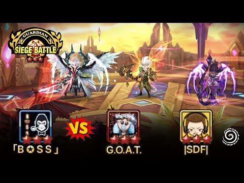 Beating the BEST META NB5 Defense of the Month vs GOAT & SDF in a Top Tier Siege! - Summoners War