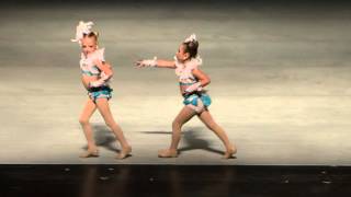 Amariss and Harley duet "Big girls" Onstage Dance Center 5 years old
