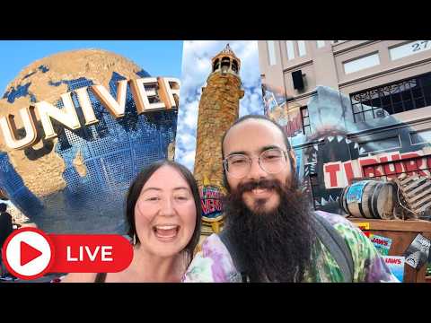 🔴 LIVE Memorial Day at Universal Orlando 🌎 NEW Jaws Restaurant & Summer Fun!