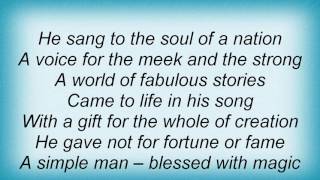 Russell Watson - La Fiamma Sacra Lyrics