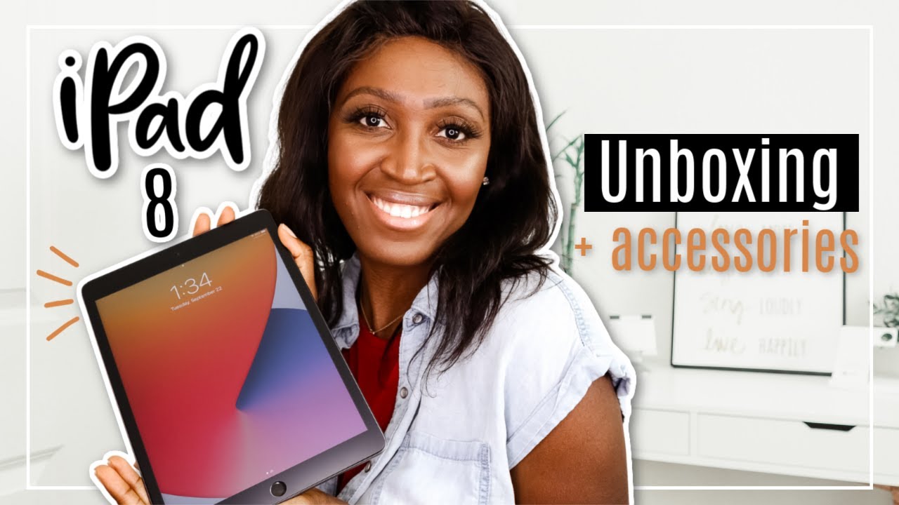 [NEW APPLE IPAD 8] iPad 8th Generation Unboxing + Accessories | iPad 2020 8th Generation Unboxing!
