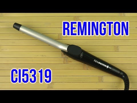 REMINGTON CI5319 Plaukų garbanojimo žnyplės REMINGTON - CI5319 video