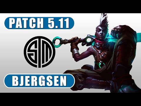 TSM Bjergsen | Ekko vs Xerath | Mid | June 12th, 2015 | Season5 | Patch 5.11