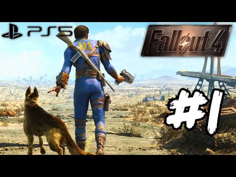 Fallout 4 Walkthrough Part 1 [4K 60FPS]