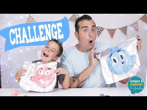 💄 TIN FOIL MakeUp CHALLENGE!!💄 RETO Maquillaje con PAPEL DE ALUMINIO 😂