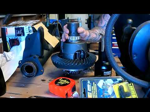 GM 12 BOLT RING GEAR, PINION GEAR, BEARING, BEARING RACES INSTALLATION