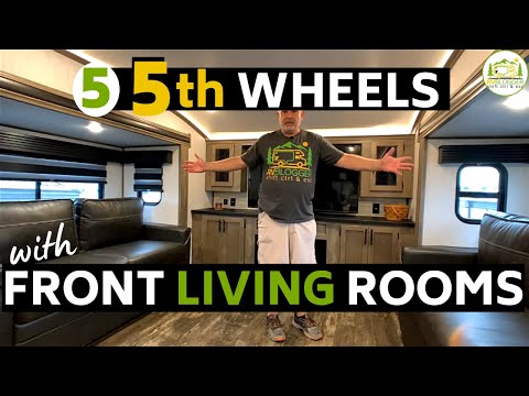 5 Amazing 5th Wheels with a Front Living Room