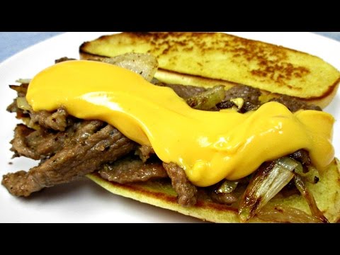 How to Make a Philly Cheese Steak - PoorMansGourmet