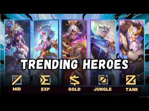 Top 10 MOST POPULAR Heroes in MLBB Right Now! (2026 Ranked)