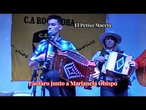 EL PETISO MACETA | Lautaro Obispo junto a  Marianela Obispo 🎵