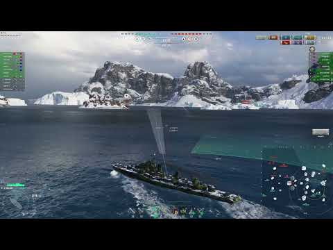 HALLAND, elegantly dominating the enemy! - World of Warships | [Replay] [German] [60fps]