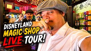 Disneyland Magic Shop Live Tour with Magician Michael O'Brien.