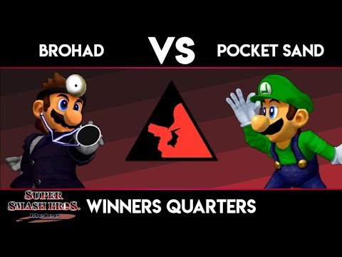 That's Not Safe #40 - Brohad VS Pocketsand - Melee Winners Quarters